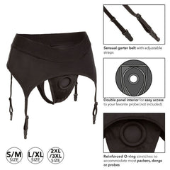 CALEXOTICS - BOUNDLESS ARNES TANGA CON LIGUERO S/M