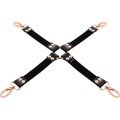 COQUETTE CHIC DESIRE - FANTASY HOG TIE CUERO VEGANO