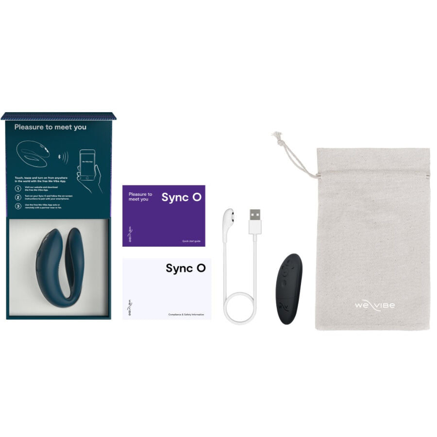 WE-VIBE - SYNC O VIBRADOR FLEXIBLE CONTROL REMOTO VIOLETA