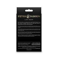 NS NOVELTIES - FETISH & FASHION PASAMONTAÑAS DE ENCAJE BLANCO