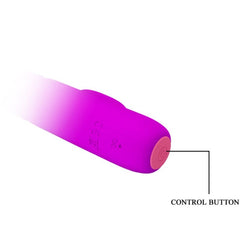 PRETTY LOVE - LEOPOLD VIBRADOR 4 VIBRACIONES 4 MODOS EMPUJE MORADO