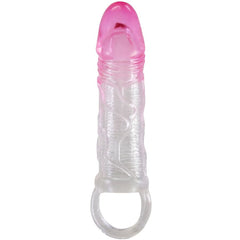PRETTY LOVE - ODES FUNDA REALÍSTICA ALARGADORA DE 2 CM PARA PENE ROSA