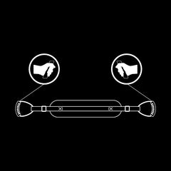 FETISH SUBMISSIVE - ARNÉS PARA HACERLO ESTILO PERRITO CON FORRO DE NOPRENO