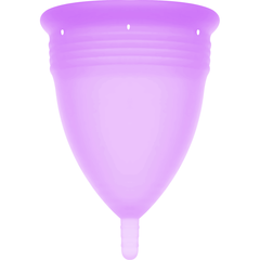 STERCUP - COPA MENSTRUAL FDA SILICONA LILA - TALLA L