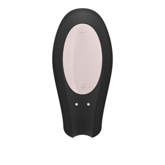 SATISFYER - DOUBLE JOY CON APP ORO NEGRO