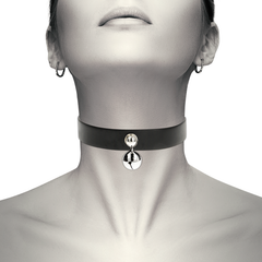 COQUETTE CHIC DESIRE - COLLAR CUERO VEGANO ACCESORIO WOMAN CASCABEL